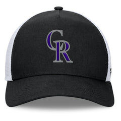 Colorado Rockies Fanatics Fundamental A-Frame Adjustable Hat - Black - Fanatics Lifestyle