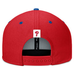Philadelphia Phillies Fanatics Fundamental Bold Snapback Hat - Red/Royal - Fanatics Online
