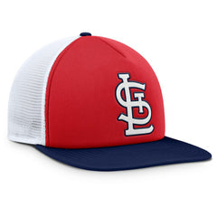 St. Louis Cardinals Fanatics Fundamental Foam Front Snapback Hat - Red/White - Fanatics Online