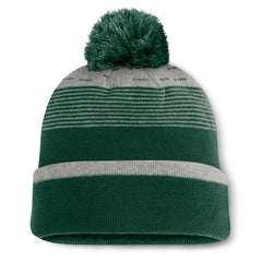Athletics Fanatics Fundamental Gradient Cuffed Knit Hat with Pom - Green - Fanatics Sale