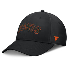 San Francisco Giants Fanatics Fundamental Tag Flex Hat - Black - Fanatics Lifestyle