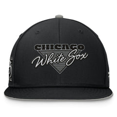 Chicago White Sox Fanatics Fundamental Tri-Script Fitted Hat - Black - Fanatics Sale