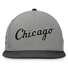 Chicago White Sox Fanatics Fundamental Two-Tone Fitted Hat - Gray - Fanatics Online