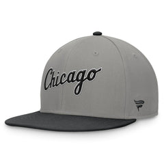 Chicago White Sox Fanatics Fundamental Two-Tone Fitted Hat - Gray - Fanatics Online