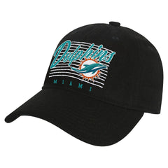 Miami Dolphins Youth Retro Wooly Adjustable Hat Black