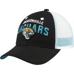 Jacksonville Jaguars Preschool Core Lockup Trucker Adjustable hat Black