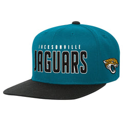 Jacksonville Jaguars Preschool Lock Up Snapback Hat Teal/Black