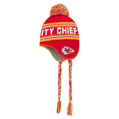Kansas City Chiefs Preschool Jacquard Tassel Knit Hat with Pom Red