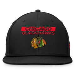 Chicago Blackhawks Fanatics Authentic Pro Prime Snapback Hat - Black - NHL 200897491