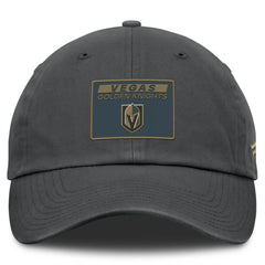 Vegas Golden Knights Fanatics Authentic Pro Prime Adjustable Hat - Gray - NHL 200897534