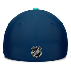 Seattle Kraken Fanatics Authentic Pro Rink Flex Hat - Deep Sea Blue/Light Blue - NHL 200897570
