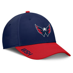 Washington Capitals Fanatics Authentic Pro Rink Flex Hat - Navy/Red - NHL 200897580
