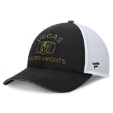 Vegas Golden Knights Fanatics Authentic Pro Rink Trucker Hat - Black/White - NHL 200897650