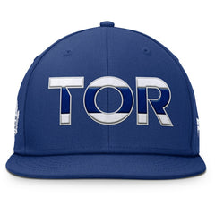 Toronto Maple Leafs Fanatics Authentic Pro Rink Snapback Hat - Blue - NHL 200897680