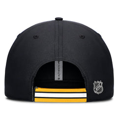 Boston Bruins Fanatics Authentic Pro Ripstop Adjustable Hat - Black/Gold - NHL 200897691