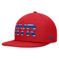 New York Rangers Fanatics Authentic Pro Team Rink Snapback Hat - Red - NHL 200897729