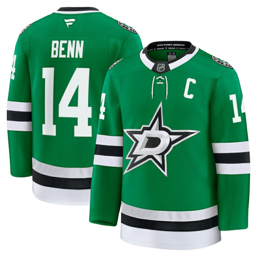Jamie Benn Dallas Stars Fanatics Home Premium Jersey - Kelly Green - NHL 200899046