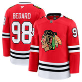 Connor Bedard Chicago Blackhawks Fanatics Home Premium Jersey - Red - NHL 200899062