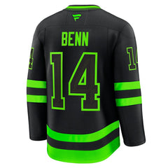 Jamie Benn Dallas Stars Fanatics Alternate Premium Jersey - Black - NHL 200899073