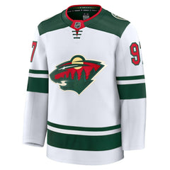 Kirill Kaprizov Minnesota Wild Fanatics Away Premium Jersey - White - NHL 200899092