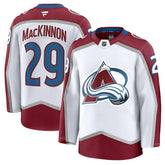 Nathan MacKinnon Colorado Avalanche Fanatics Away Premium Jersey - White - NHL 200899093