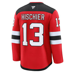 Nico Hischier New Jersey Devils Fanatics Home Premium Jersey - Red - NHL 200899129