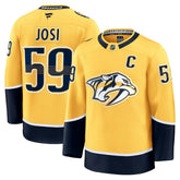 Roman Josi Nashville Predators Fanatics Home Premium Jersey - Yellow - NHL 200899143
