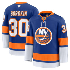 Ilya Sorokin New York Islanders Fanatics Home Premium Jersey - Royal - NHL 200899157
