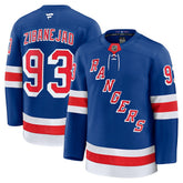 Mika Zibanejad New York Rangers Fanatics Home Premium Jersey - Blue - NHL 200899172
