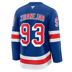 Mika Zibanejad New York Rangers Fanatics Home Premium Jersey - Blue - NHL 200899172