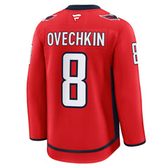 Alexander Ovechkin Washington Capitals Fanatics Home Premium Jersey - Red - NHL 200899259