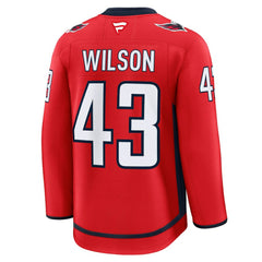 Tom Wilson Washington Capitals Fanatics Home Premium Jersey - Red - NHL 200899272