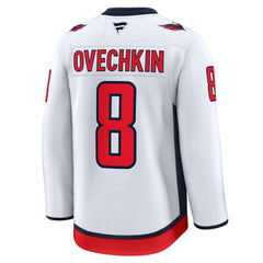 Alexander Ovechkin Washington Capitals Fanatics Away Premium Jersey - White - NHL 200899287