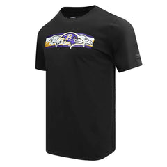 Baltimore Ravens Pro Standard Retro Striper T-Shirt Black