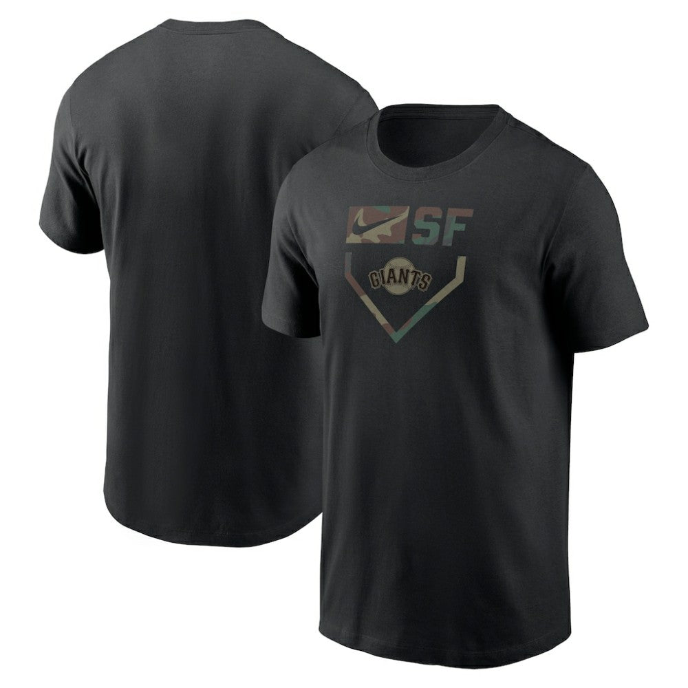 San Francisco Giants Nike Camo T-Shirt - Black - Nike Sale