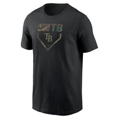 Tampa Bay Rays Nike Camo T-Shirt - Black - Nike on Sale