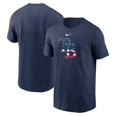 Tampa Bay Rays Nike Americana T-Shirt - Navy - Nike Sale