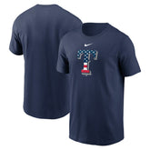 Texas Rangers Nike Americana T-Shirt - Navy - Nike Online