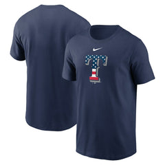 Texas Rangers Nike Americana T-Shirt - Navy - Nike Online