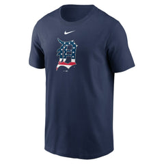 Detroit Tigers Nike Americana T-Shirt - Navy - Nike Discount
