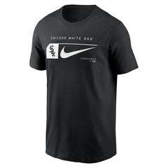 Chicago White Sox Nike Fashion Graphic Swoosh T-Shirt - Black - Nike Online