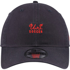 USMNT New Era Women's Throwback 9TWENTY Adjustable Hat Navy - New Era