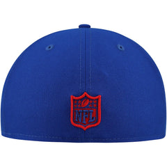 New York Giants New Era Checkered Undervisor 59FIFTY Fitted Hat Royal
