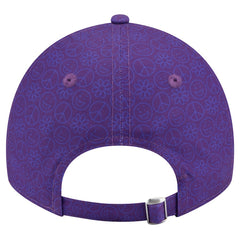 Minnesota Vikings New Era Women's Smiley 9TWENTY Adjustable Hat Purple