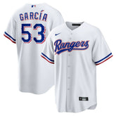 Adolis Garcia Texas Rangers Nike Home Replica Jersey - White - Nike Sale
