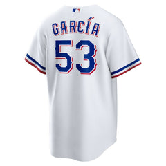Adolis Garcia Texas Rangers Nike Home Replica Jersey - White - Nike Sale