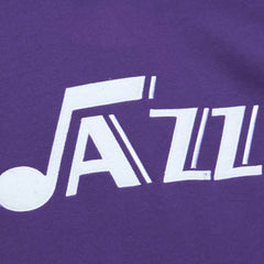 Utah Jazz Hardwood Classics Nights Raglan Pullover Hoodie Purple | Mitchell & Ness outlet