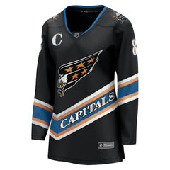 Alexander Ovechkin Washington Capitals Fanatics Women's 50th Anniversary Breakaway Jersey - Black - NHL 200910435