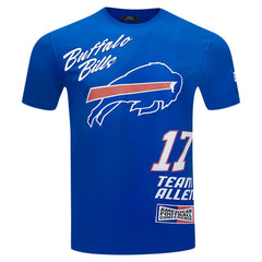 Josh Allen Buffalo Bills Pro Standard Fast Lane Name & Number Player T-Shirt Royal