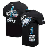 Jalen Hurts Philadelphia Eagles Pro Standard Fast Lane Name & Number Player T-Shirt Black